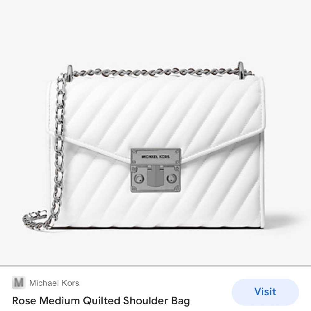 Michael Kors Rose Medium Shoulder Bag